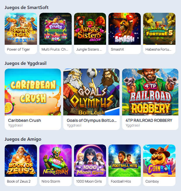 Cuatrobet Juegos de Casino cripto